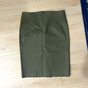 Green Pencil Skirt